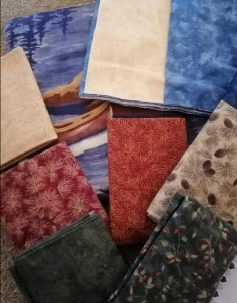 Flannel Fabric Quilt Kit Carousel 2