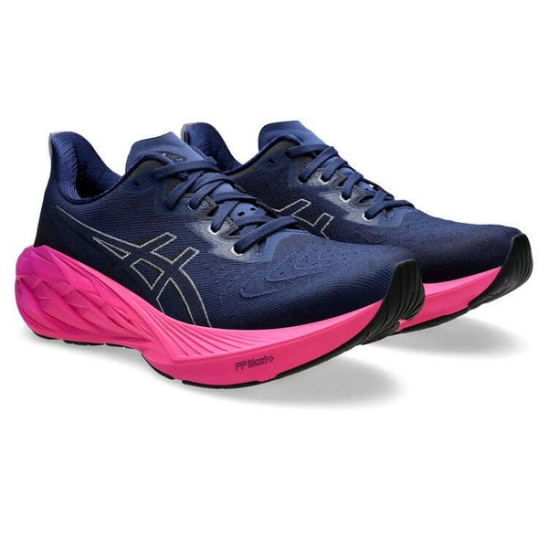Asics Novablast 4 Mens Running Shoes - Blue/Pink Carousel 1