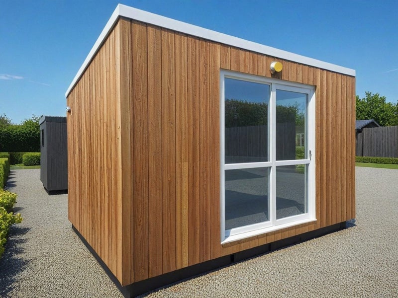 4.1 x 3 Portable Cabin - Ex Hire Carousel 1