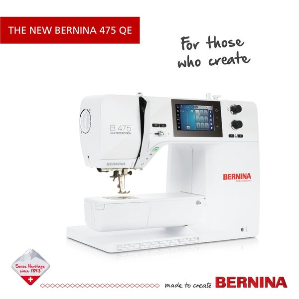 BERNINA 475 QE Sewing Machine Carousel 1