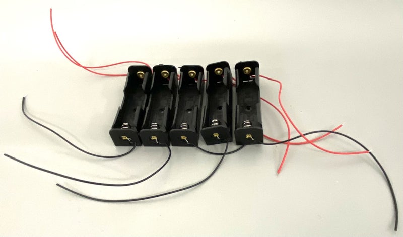 18650 Battery Case Holder x 4 units Carousel 1