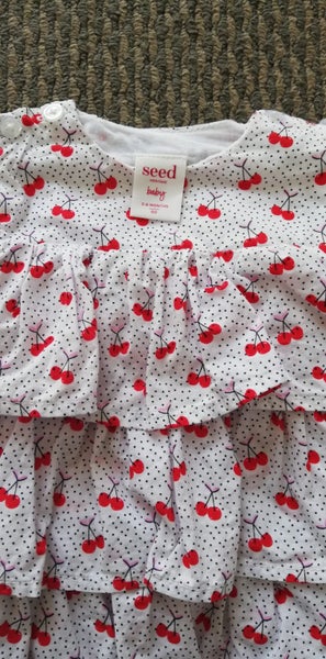 seed Heritage Baby Romper Dress (Size 3-6 months) Carousel 2