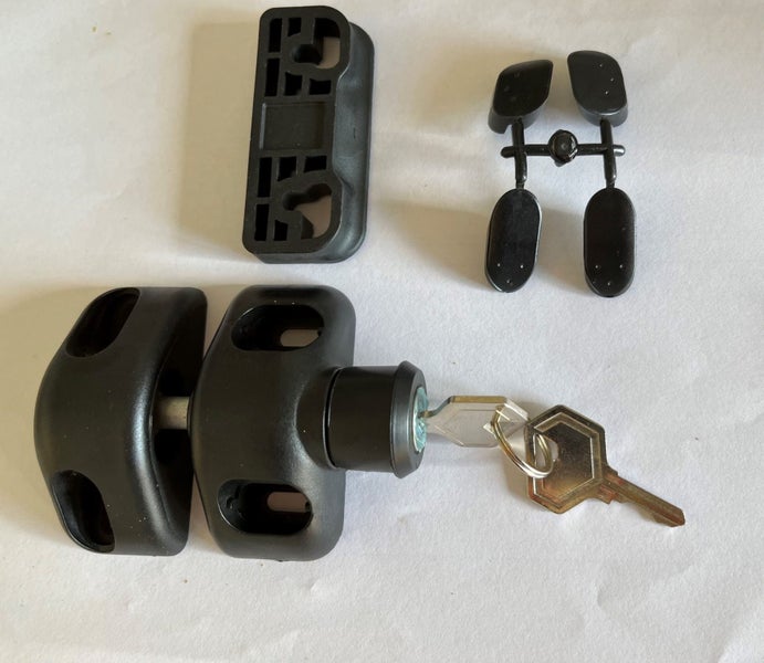 Magnet Latch Side Pull Magnetic Gate Lock Keyed Version Carousel 1