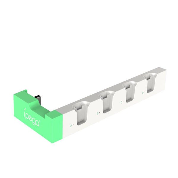 Snake Quad Charger Fast Charging Dock for NS Game Console - Green for Nintend... Carousel 2