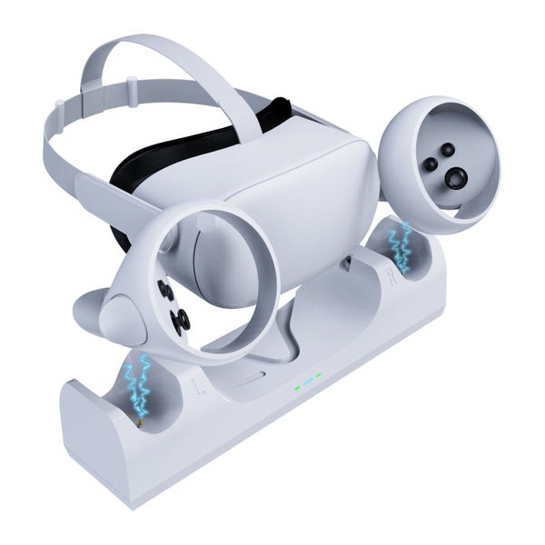 Oculus Quest 2 VR Headset Charging Station with Magnetic Dock - VR Storage an... Carousel 2