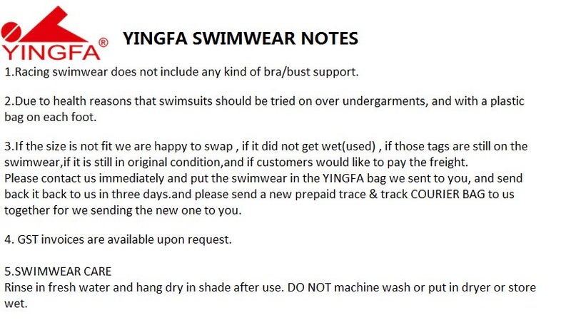 YINGFA brand, size XL (Woman 10 or girl 16),new 8 designs pro swim tog for woman Carousel 10
