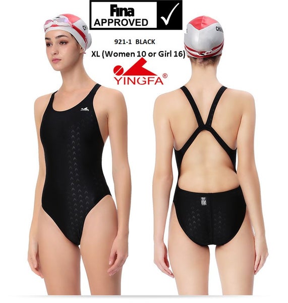 YINGFA brand, size XL (Woman 10 or girl 16),new 8 designs pro swim tog for woman Carousel 1