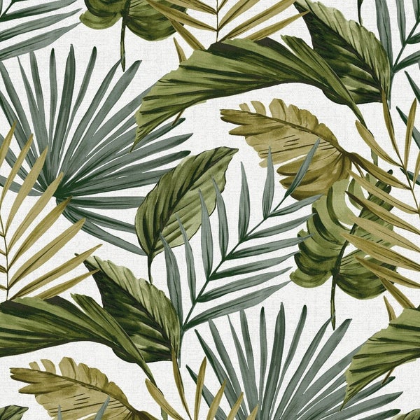 Wallpaper. Flow - Green. #119505 Lot 001. PTW. 1 x 1.0m SAMPLE LENGTH. Carousel 1