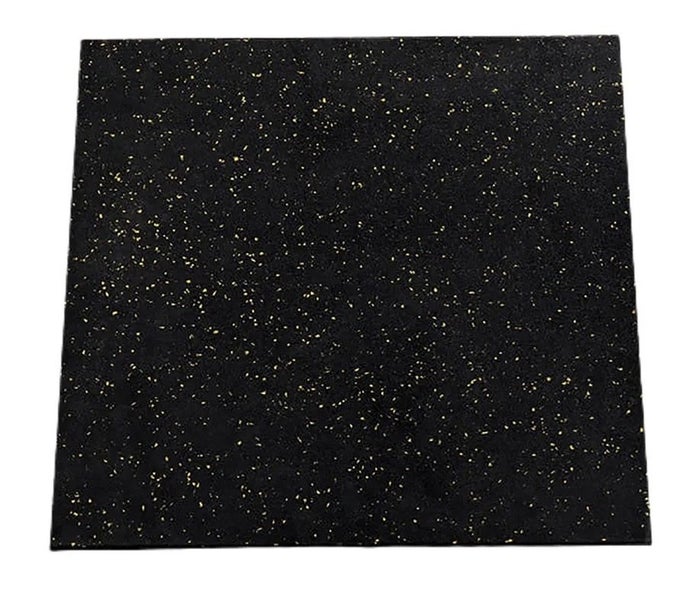 6 Pcs x 15mm Gym Flooring Rubber Mats 50 x 50cm 15mm Carousel 2