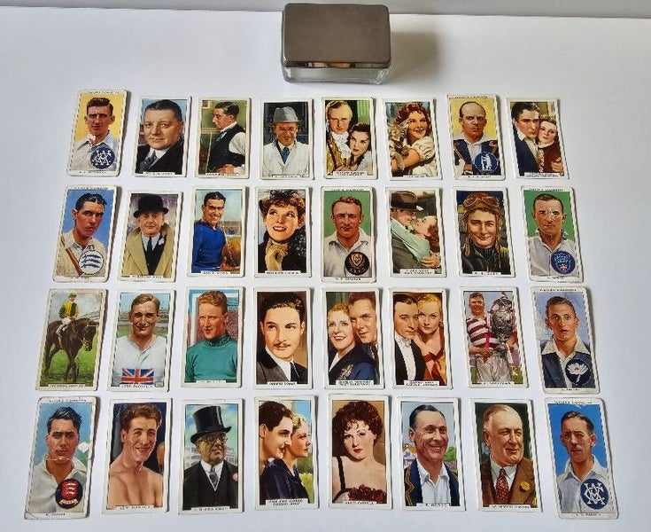 "The Don" Sir Don Bradman and 31 Other Famous Sporting & Movie Stars. Carousel 1
