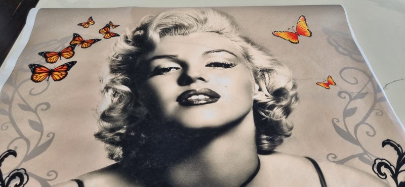 Marilyn Monroe Decoupage Paper Carousel 2