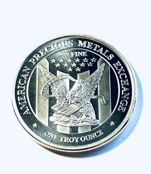 1oz Apmex .999 silver round BU Carousel 1