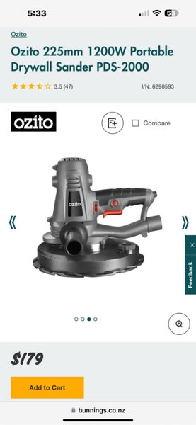 Drywall sander Ozito Carousel 5