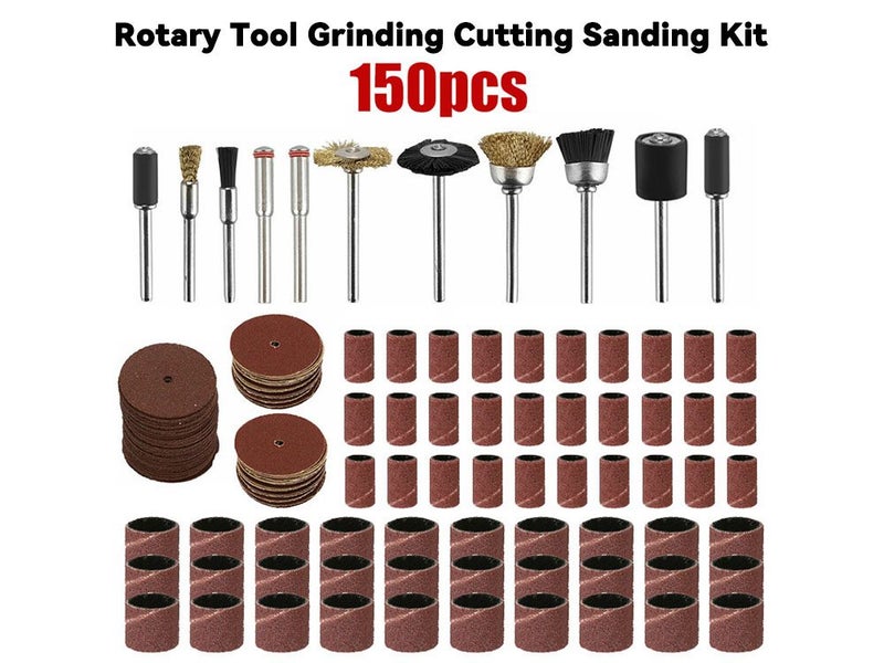 PTN NEW Sanding Polishing Grinding Tool Accessories Kit 150PCS Sale Sale Carousel 1
