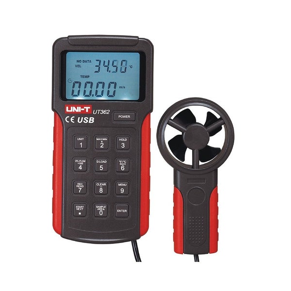 Uni-T UT362 Professional Anemometer Wind Speed Meter Carousel 1