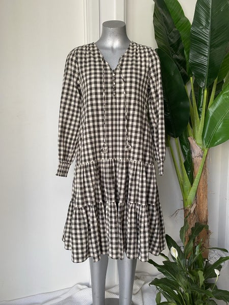 Whistle gingham dress - size 8 Carousel 1