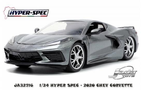 Jada 1/24 Chevrolet Corvette 2020 Hyper Spec Carousel 1