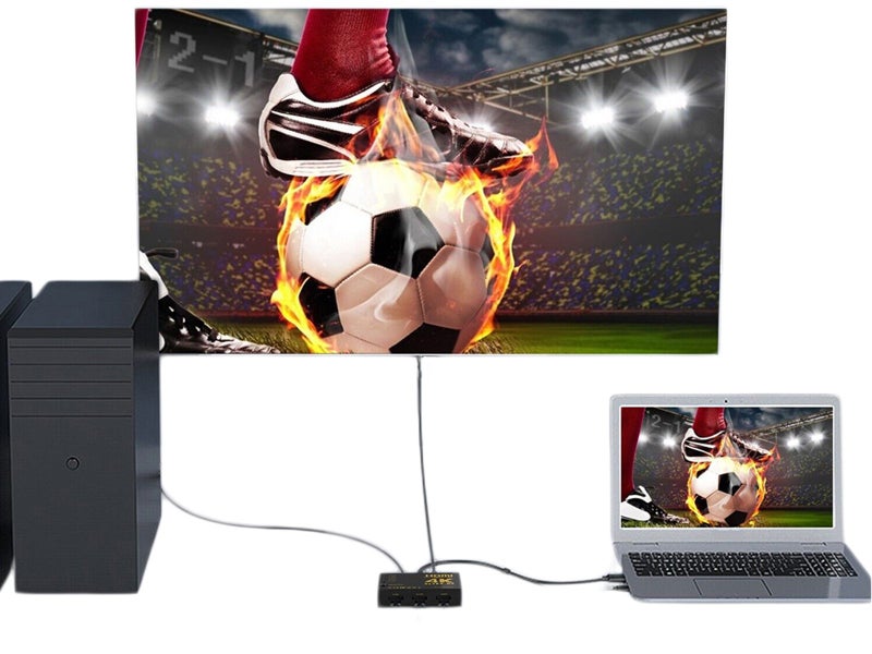 5 Way HDMI Splitter 4K Ultra HD 1 In 5 Out HDMI Switch Splitter HDTV Auto Carousel 2