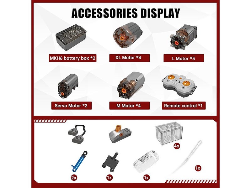 MOC Mechanical Engineering Car Block Kits Model, Gift for Kids Age 8+/Adult Carousel 7