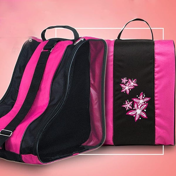 Kids Roller Skate Bag Children Ice Skate Bag Triangle Inline Skate Bag Oxford Carousel 8