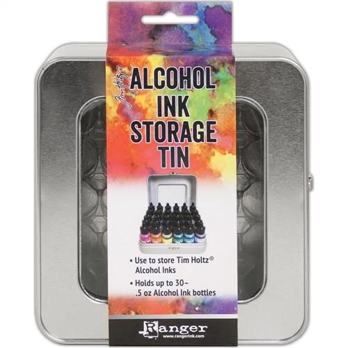 Ranger Ink Tim Holtz Alcohol Ink Storage Tin Carousel 1