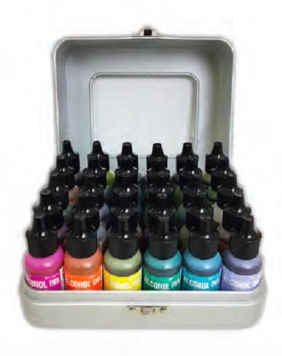 Ranger Ink Tim Holtz Alcohol Ink Storage Tin Carousel 2