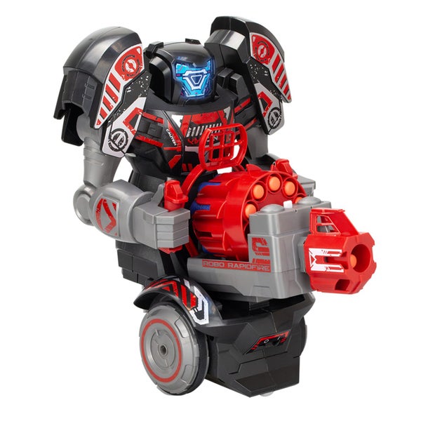 Silverlit YCOO ROBO RAPIDFIRE R/C Robot Transformable, Two Dynamic Game Modes, Carousel 7