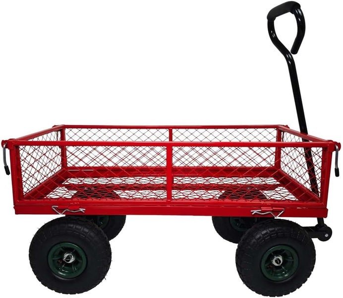 Trolley Cart Garden Caged Platform Carousel 1