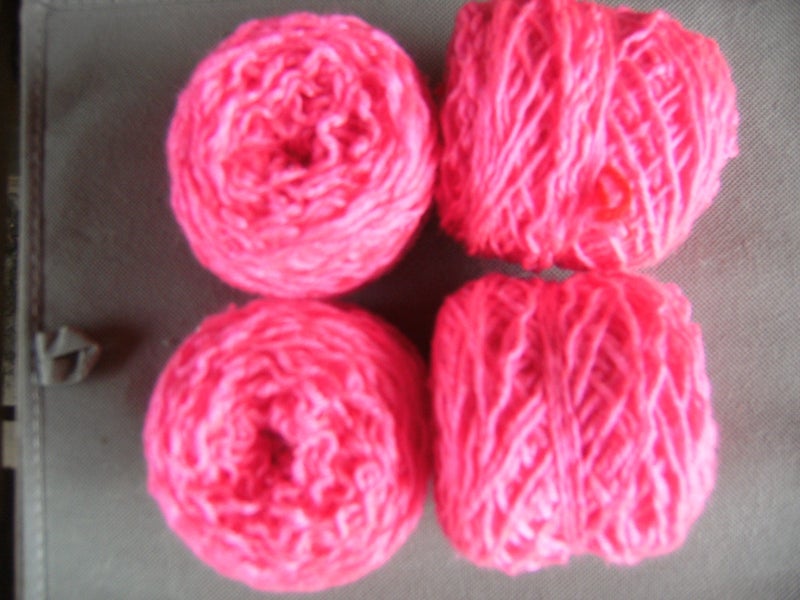 Knitting yarn shocking pink 160gm ref ; yarn6 Carousel 1