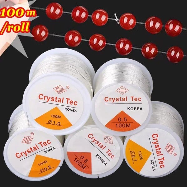 100M DIY Buddha Beads High-Toughness Jewelry-Making Cord Carousel 1