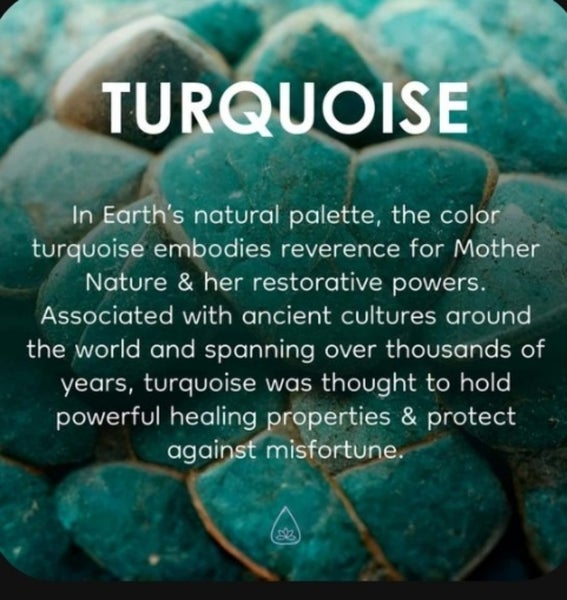 TURQUOISE CRYSTAL BEADED BRACELET TRUTH PEACE and HEALING (NZ MADE) Afterpay Carousel 7