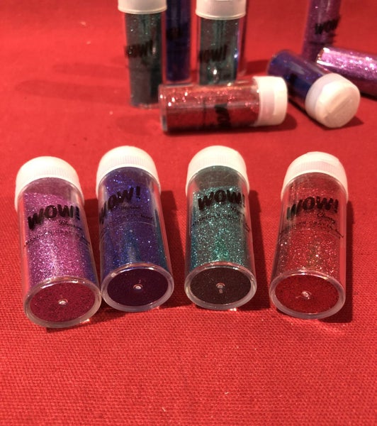 WOW - Glitter Set of 3 packs of 4 assorted colours - AC-27382 Set of 3 Carousel 4
