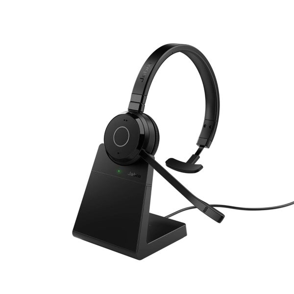 Jabra Evolve 65 TE UC Mono Wireless Headset (Include Stand) Carousel 1