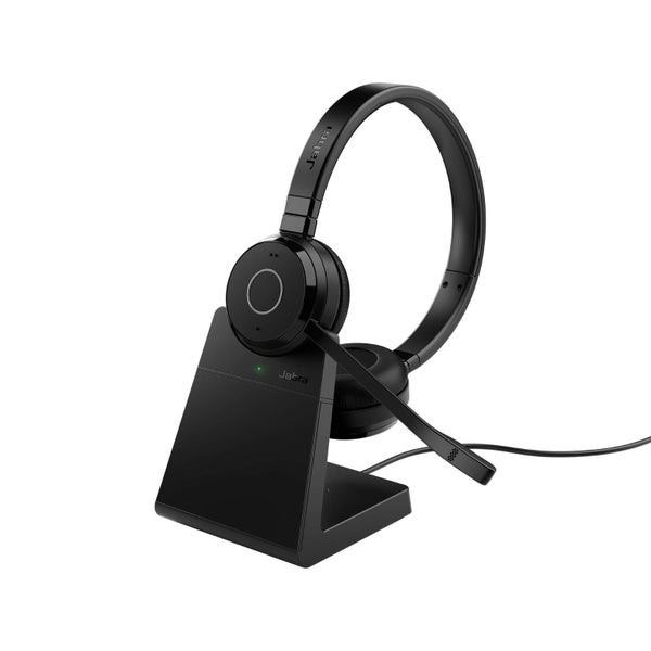 Jabra Evolve 65 TE MS Stereo Wireless Headset (Include Stand) Carousel 1