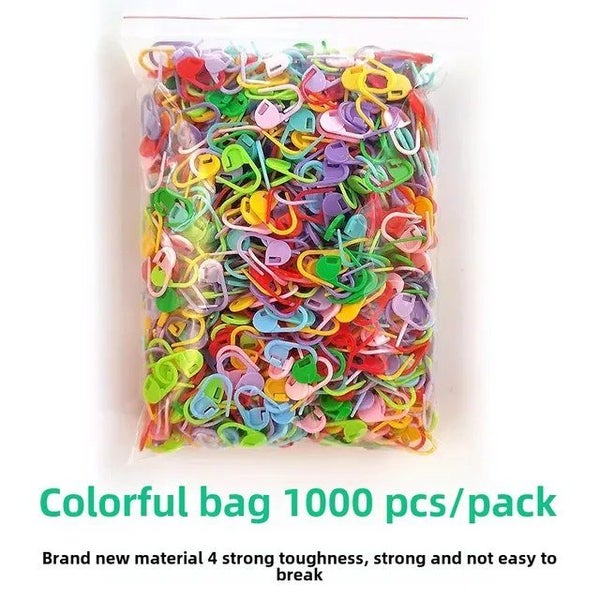 Colorful Marking Buckles for Knitting and Crochet Carousel 1
