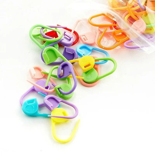 Colorful Marking Buckles for Knitting and Crochet Carousel 2