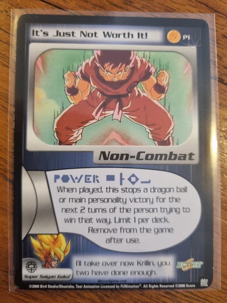 It's Just Not Worth It! #P1 Frieza Saga - 2-Star Promo (NM) Limited Carousel 1