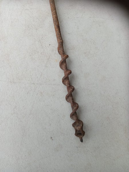 vintage hand auger drill bit Carousel 3