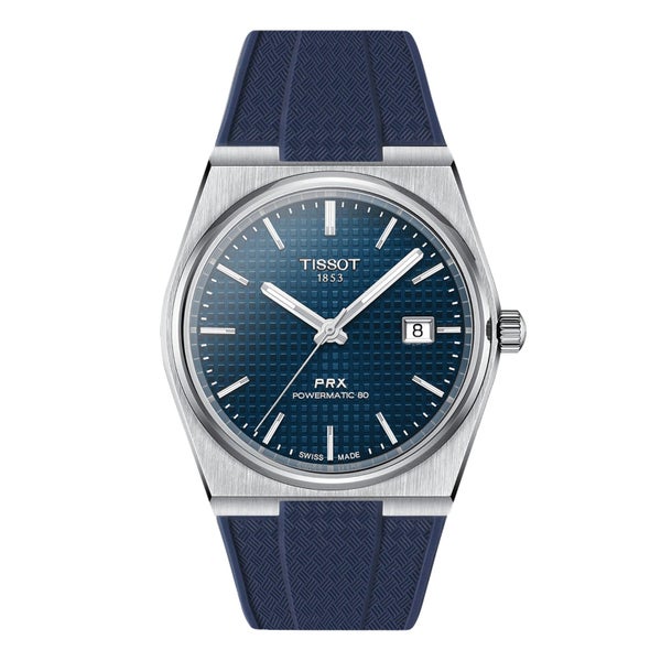 Rubber Watch Band for Tissot PRX 80 Powermatic -Quick-Release - Orange (2441) Carousel 1