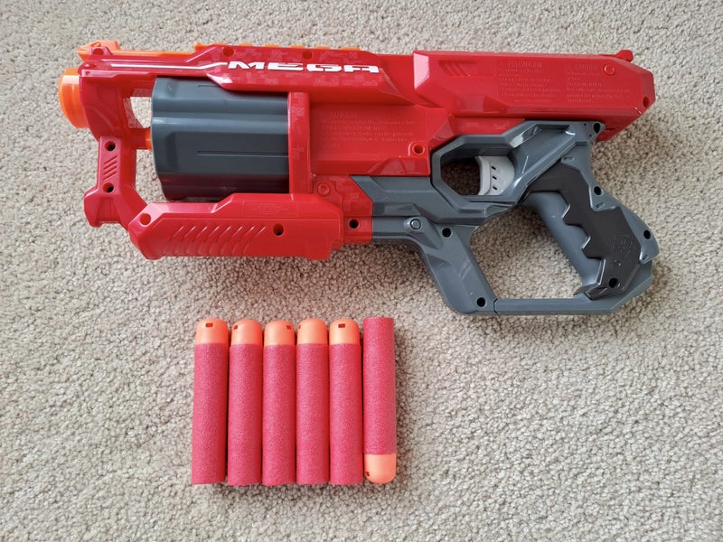 Nerf Gun Mega CycloneShock Blaster - Immaculate Condition Carousel 1