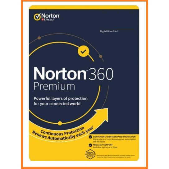 Norton 360 Premium 1 Device 1 Year Carousel 1