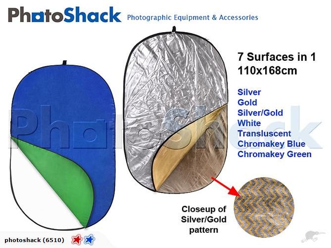 7 in 1 reflector light disc 102 x168cm special Carousel 1