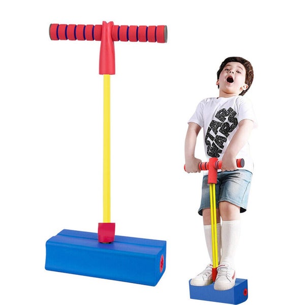 Kid Foam Pogo Jumper Soft Pogo Stick Jump Bounce Space Balance Exercise Toy Carousel 2