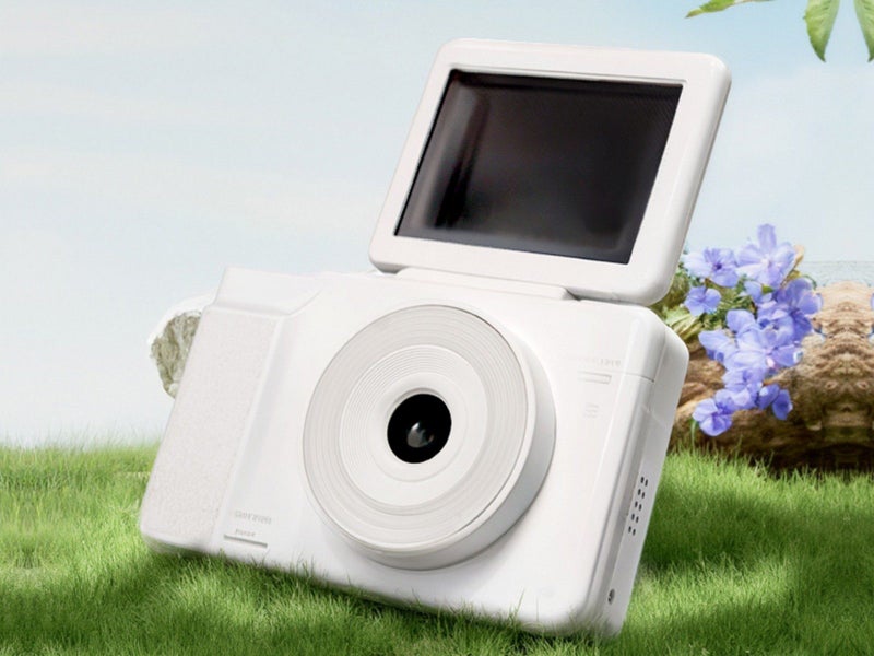 Digital Camera 180 Degree Flip Screen 16X 32G Memory Card Digital Zoom Cam White Carousel 2