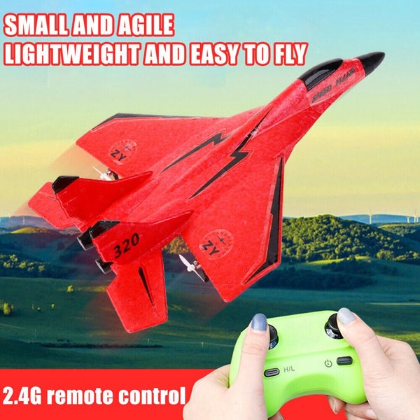 Remote Control Wireless Airplane Toy Drop-Resistant Foam RC Air Planes Fighter Carousel 2