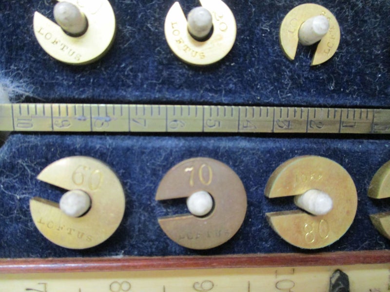 *A Late 19th Century Sikes's Hydrometer Set in Wooden Display Case - 7776 Carousel 20
