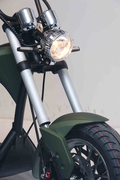 Electric chopper / harley style scooter Carousel 10