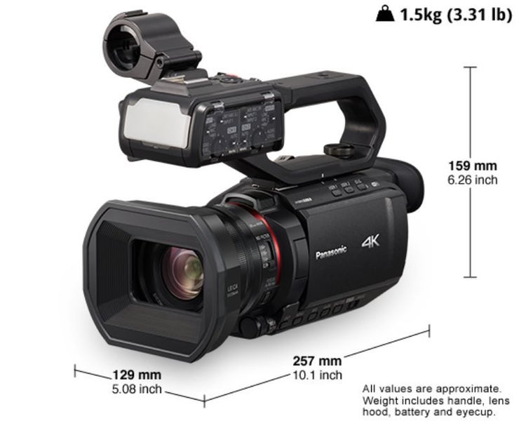 Panasonic Professional 4K Camcorder (HC-X2000GC) Carousel 1