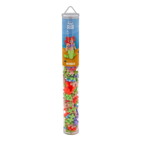 Plus-Plus Mermaid, 100pcs Tube Carousel 1