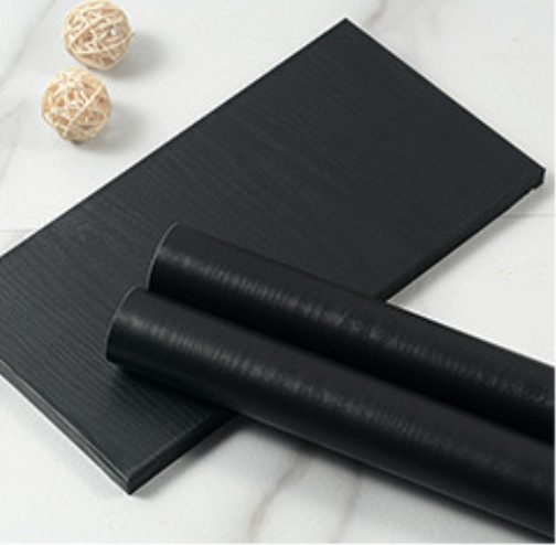 Black desktop sticker · Cabinet book table film · Furniture wallpaper Carousel 1